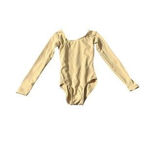 Stylish Cream Kids Leotard